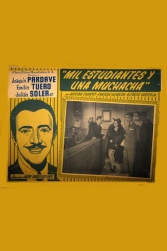Mil estudiantes y una muchacha Poster