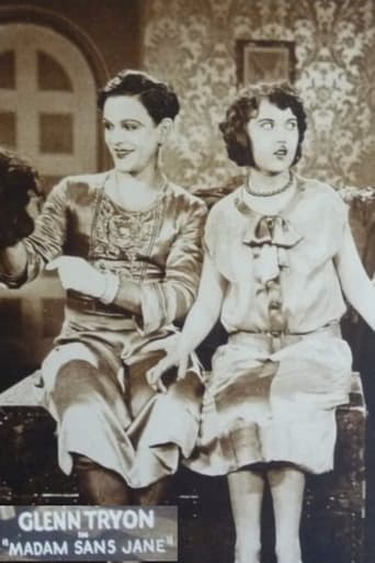 Madame Sans Jane Poster