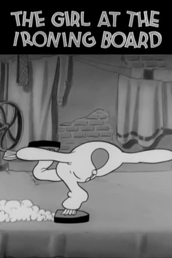 The Girl at the Ironing Board Poster