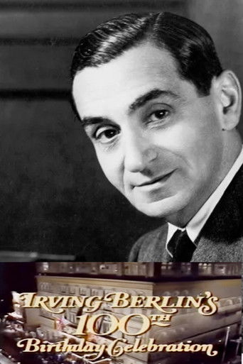 Irving Berlin's 100th Birthday Celebration Poster