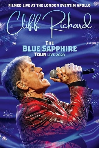 Cliff Richard: The Blue Sapphire Tour 2023 Poster