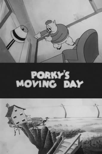 Porky's Moving Day Poster