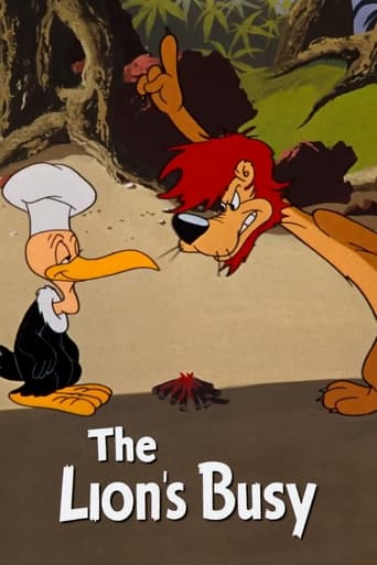 The Lion's Busy Poster