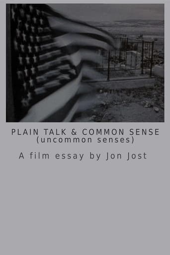 Plain Talk and Common Sense (uncommon senses) Poster