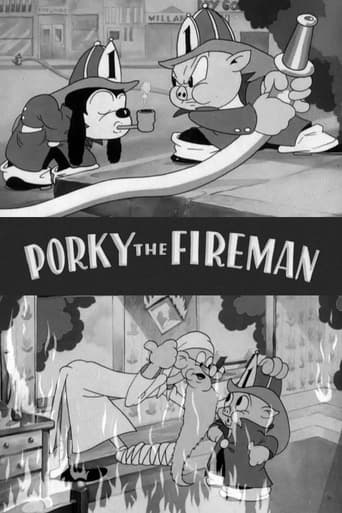 Porky the Fireman Poster