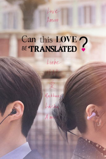 Can This Love Be Translated? Poster