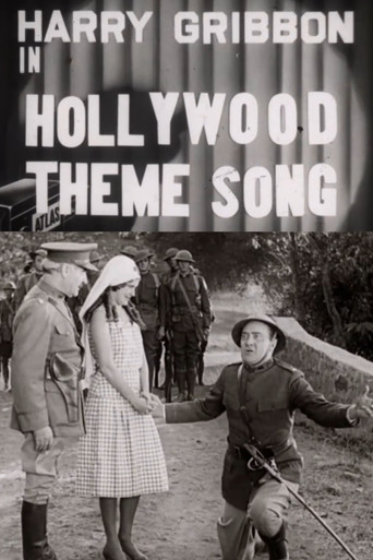 A Hollywood Theme Song Poster