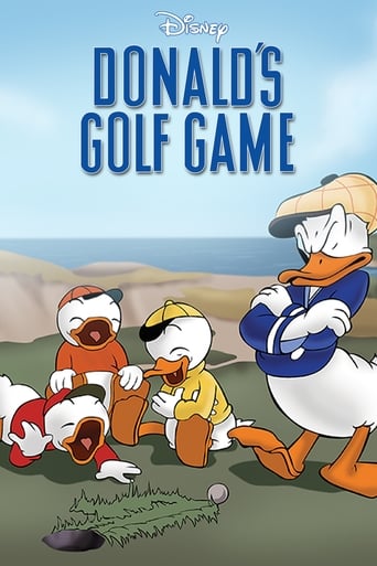 Donald's Golf Game Poster