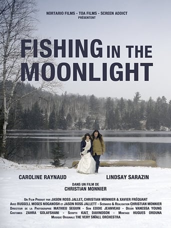 Fishing in the Moonlight Poster