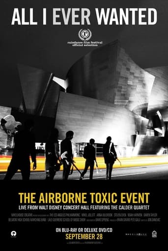All I Ever Wanted: The Airborne Toxic Event Live from Walt Disney Concert Hall Poster