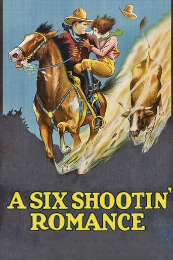 A Six Shootin' Romance Poster