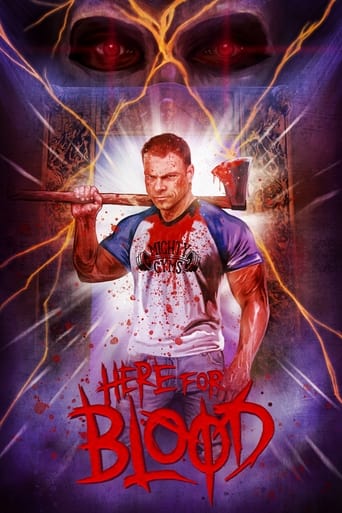Here for Blood Poster