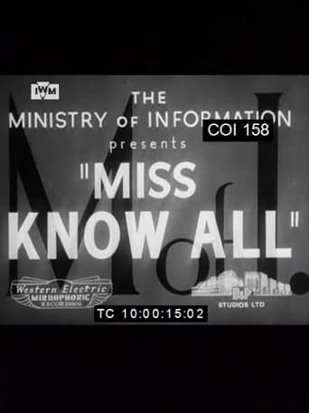 Miss Knowall Poster