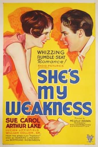 She's My Weakness Poster