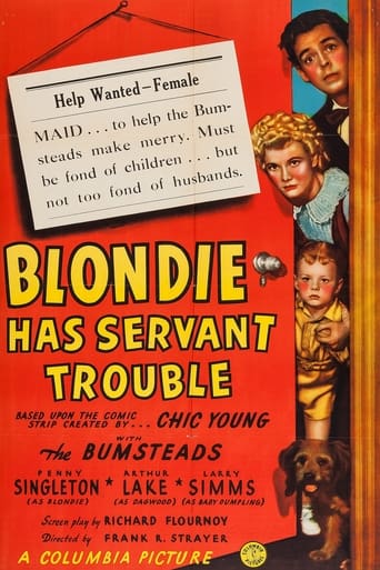 Blondie Has Servant Trouble Poster