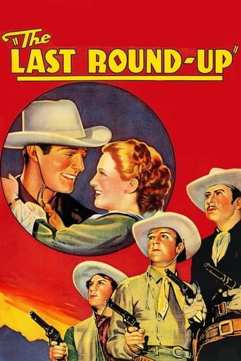 The Last Round-up Poster