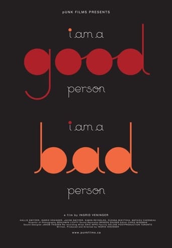 I Am a Good Person/I Am a Bad Person Poster