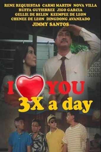 I Love You Three Times a Day Poster
