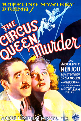 The Circus Queen Murder Poster