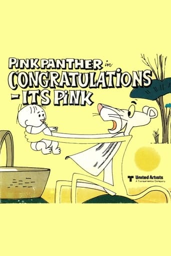 Congratulations It's Pink Poster
