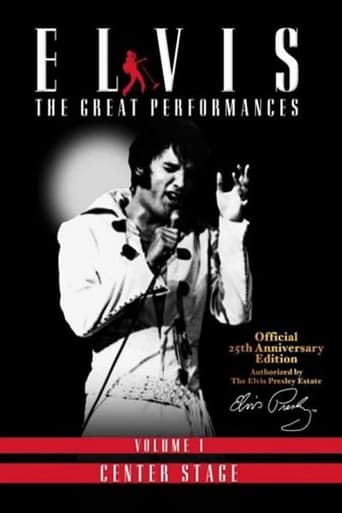 Elvis The Great Performances Vol. 1 Center Stage Poster