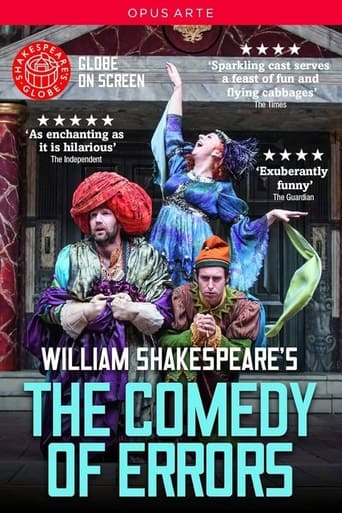 The Comedy of Errors - Live at Shakespeare's Globe Poster
