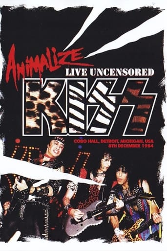 Kiss: Animalize Live Uncensored Poster