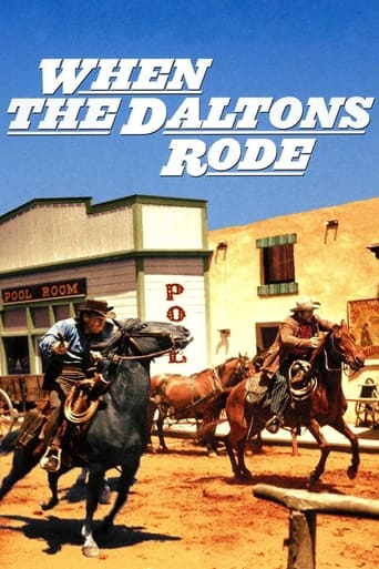 When the Daltons Rode Poster