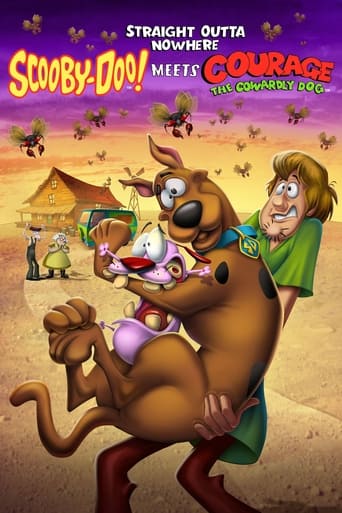 Straight Outta Nowhere: Scooby-Doo! Meets Courage the Cowardly Dog Poster