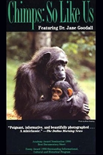 Chimps: So Like Us Poster