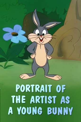 Portrait of the Artist as a Young Bunny Poster