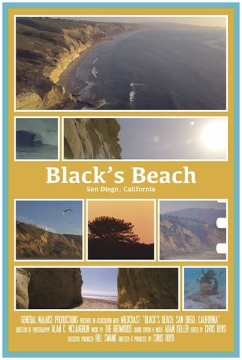 Black's Beach: San Diego CA Poster