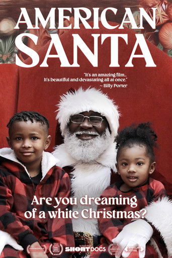 American Santa Poster