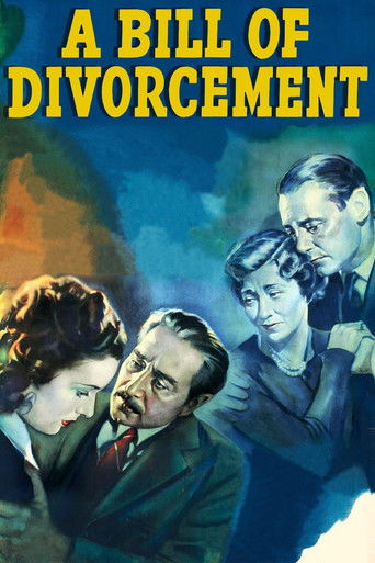 A Bill of Divorcement Poster