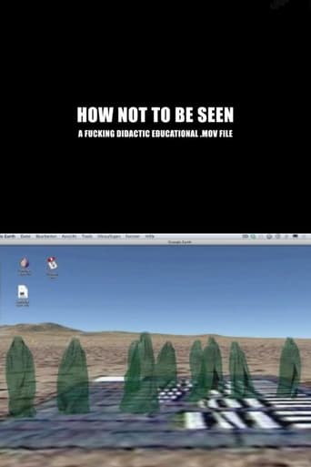 How Not to Be Seen: A Fucking Didactic Educational .MOV File Poster