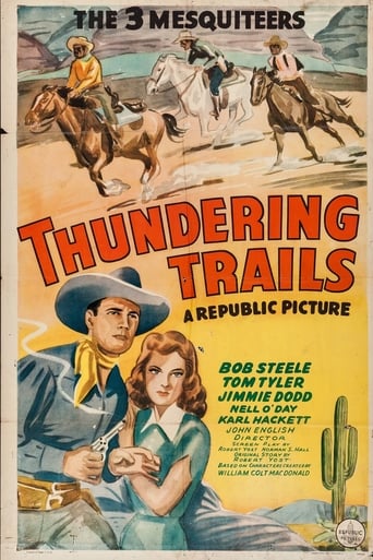 Thundering Trails Poster