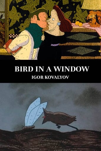 Bird in a Window Poster