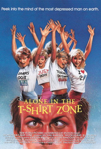 Alone in the T-Shirt Zone Poster