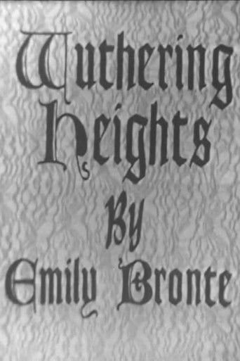 Wuthering Heights Poster