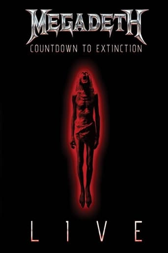 Megadeth: Countdown to Extinction - Live Poster