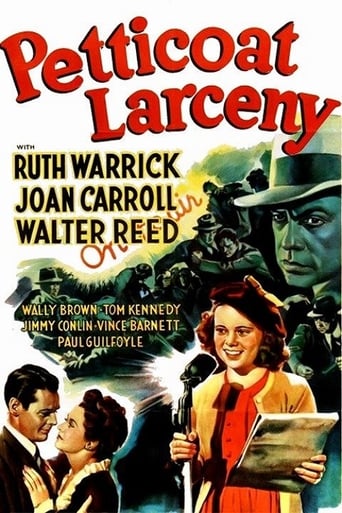 Petticoat Larceny Poster