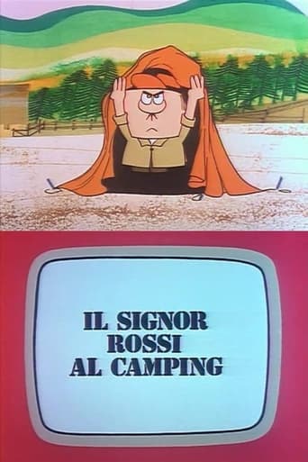 Mister Rossi at Camping Poster