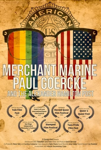 Merchant Marine Paul Goercke and the Alexander Hamilton Post 448 Poster