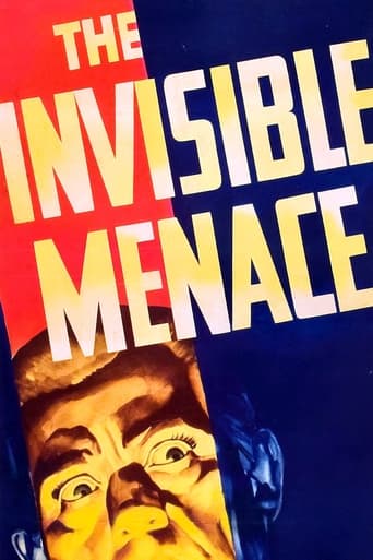 The Invisible Menace Poster