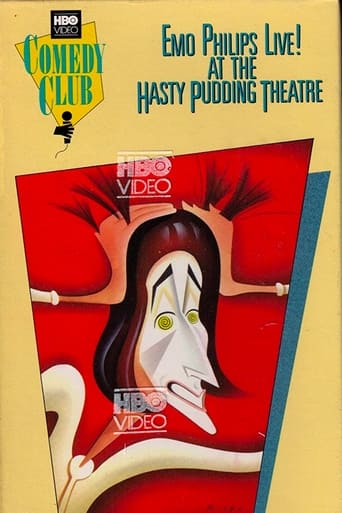 Emo Philips Live! At the Hasty Pudding Theatre Poster