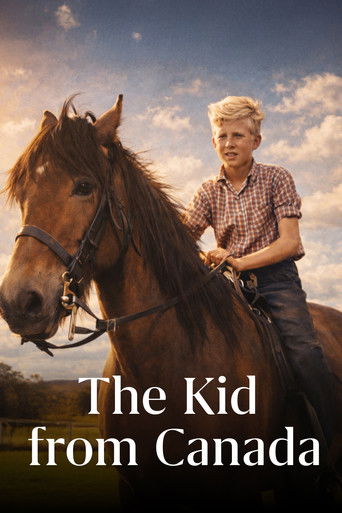 The Kid from Canada Poster