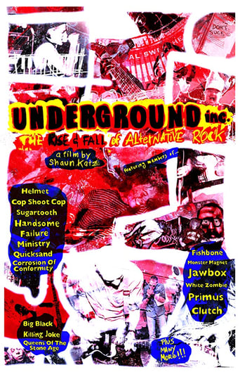 Underground Inc: The Rise and Fall of Alternative Rock Poster