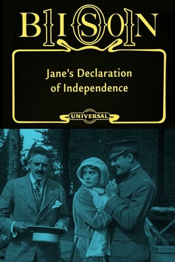 Jane's Declaration of Independence Poster