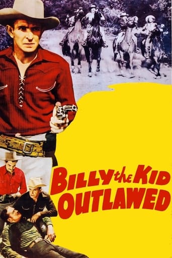 Billy the Kid Outlawed Poster