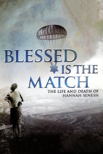 Blessed Is the Match: The Life and Death of Hannah Senesh Poster